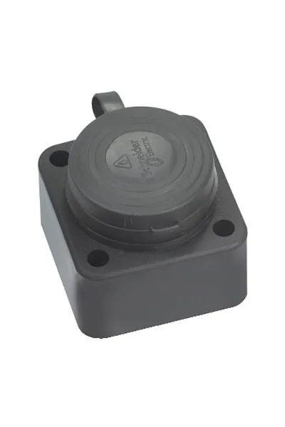 Schneider Kauçuk Monofaze 2P+T 1*16A Duvar Prizi IP44