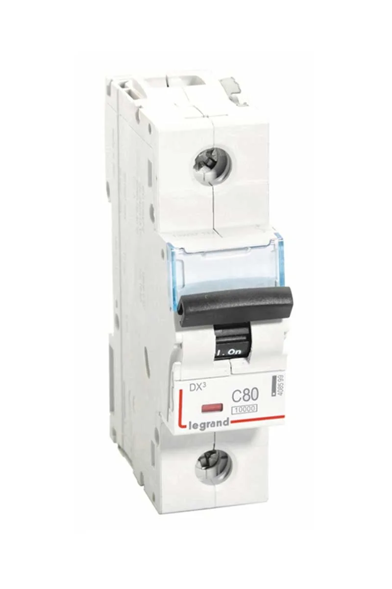 Legrand 408599 DX3 Tek Kutuplu C80 10kA Otomatik Şalter