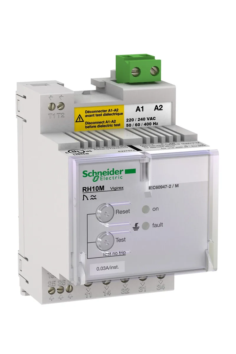 Schneider 56130 RH10M Vigirex Kaçak Akım Koruma Rölesi