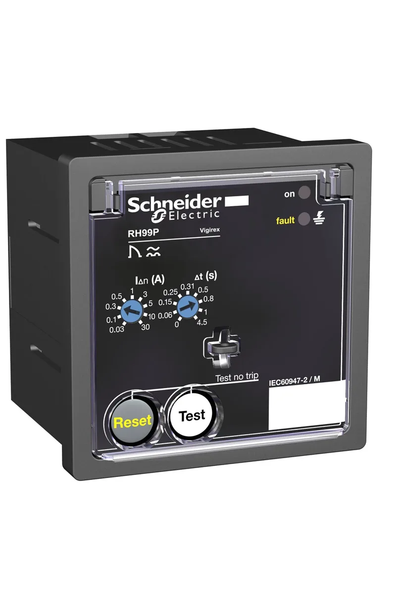 Schneider 56270 RH99P 0.03-30A 24V Manuel Sıfırlamalı Kaçak Akım Rölesi