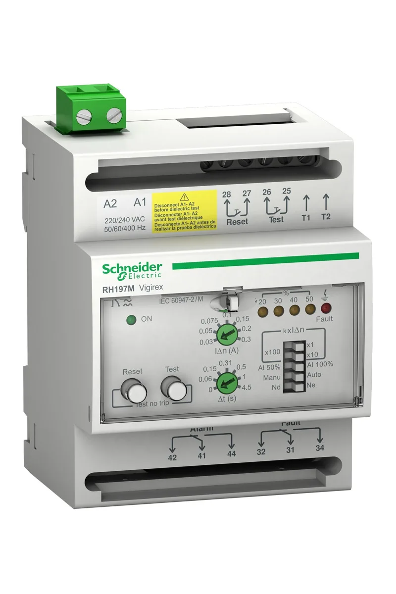 Schneider 56516 Rh197M 130V 0-4.5S 0.03-30A Kaçak Akım Rölesi