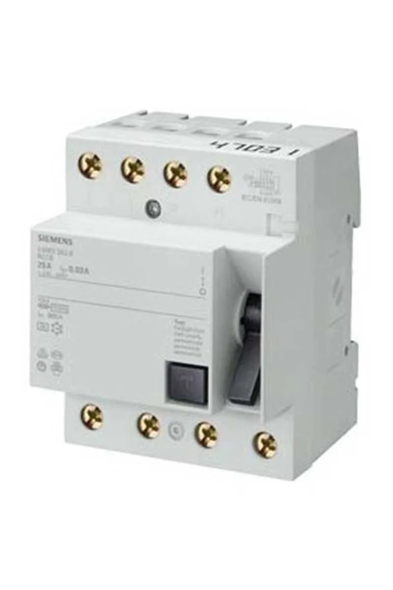 Siemens 5SM3648-6 100A 400V 300mA 3 Faz+Nötr Kaçak Akım Koruma Rölesi