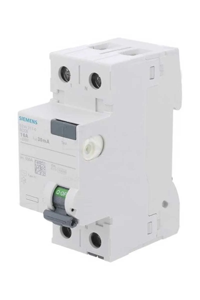 Siemens 5SV4311-0 1X16A 30mA 16A 230V 1F+N Kaçak Akım Rölesi