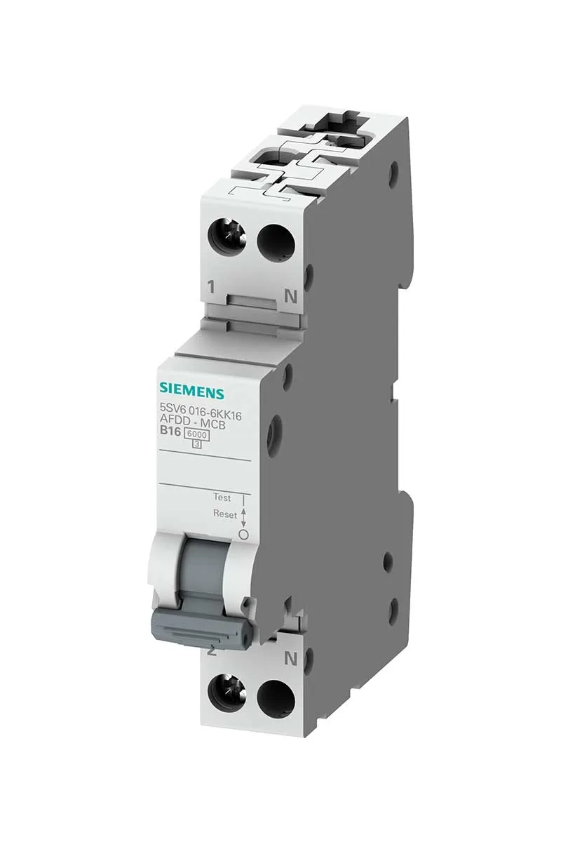 Siemens 5SV6016-7KK25 25A 6 kA C Sınıfı Monofaze Algılama Röleli Otomat