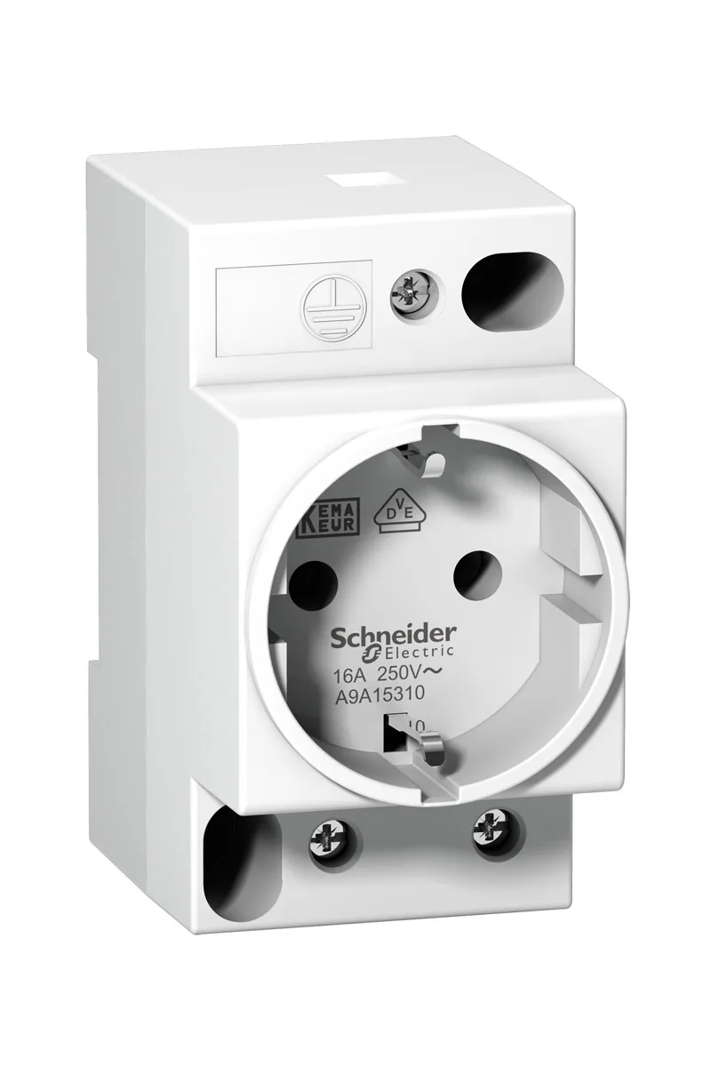 Schneider A9A15310 Ray Tipi Topraklı Modüler Priz