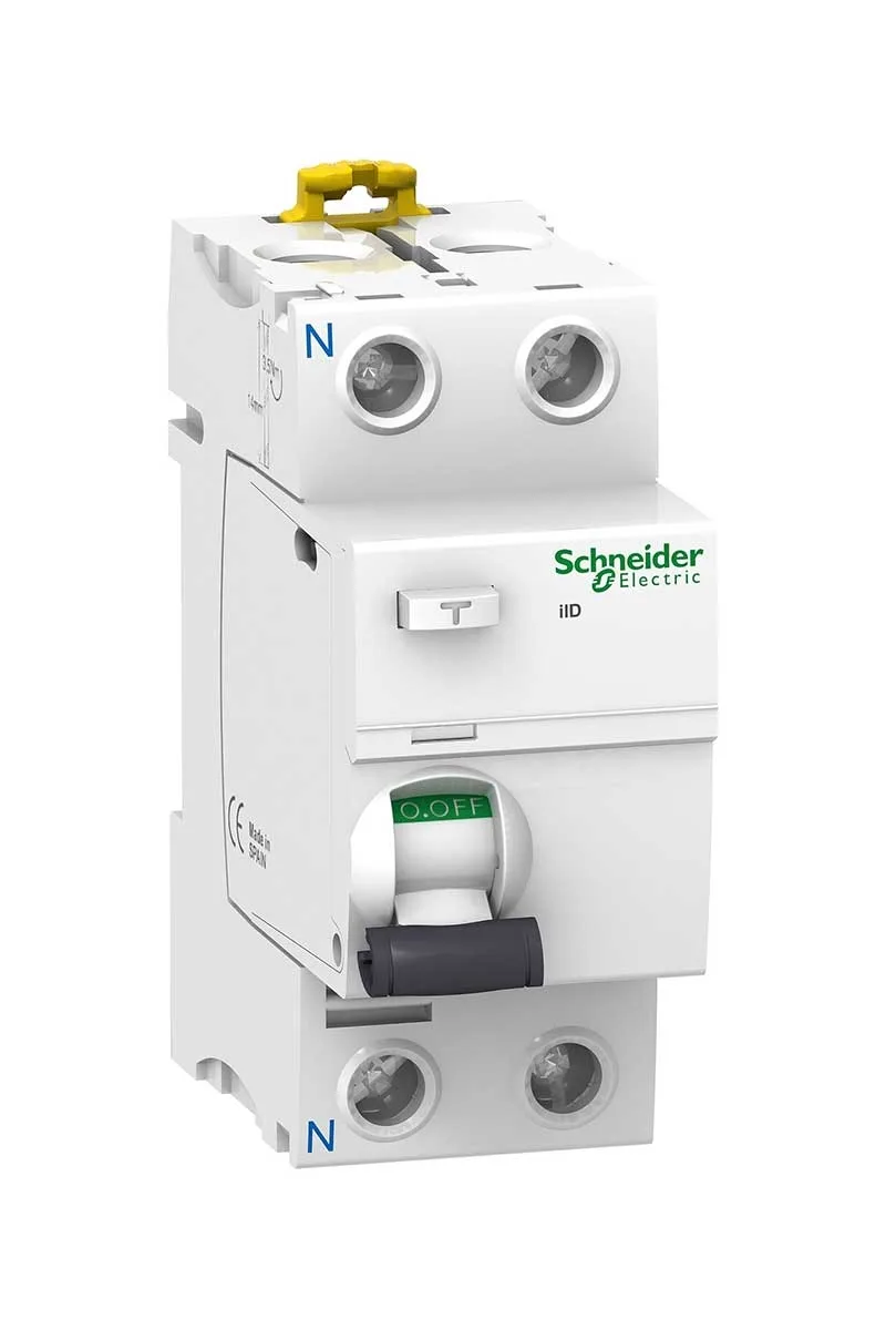 Schneider A9R15280 İID 2P 300mA 80A AC Tipi Toprak Kaçağı Koruma Rölesi