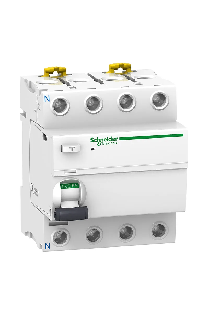 Schneider A9R31480 iID 4P 80A 30mA Si Kaçak Akım Koruma Rölesi