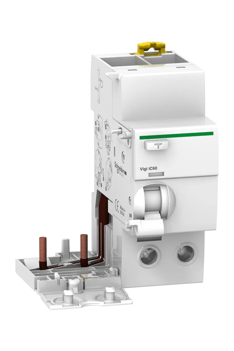 Schneider A9V41240 Vigi Ic60 2P 30mA AC 40A Sigorta için Ek Kaçak Akım Modülü