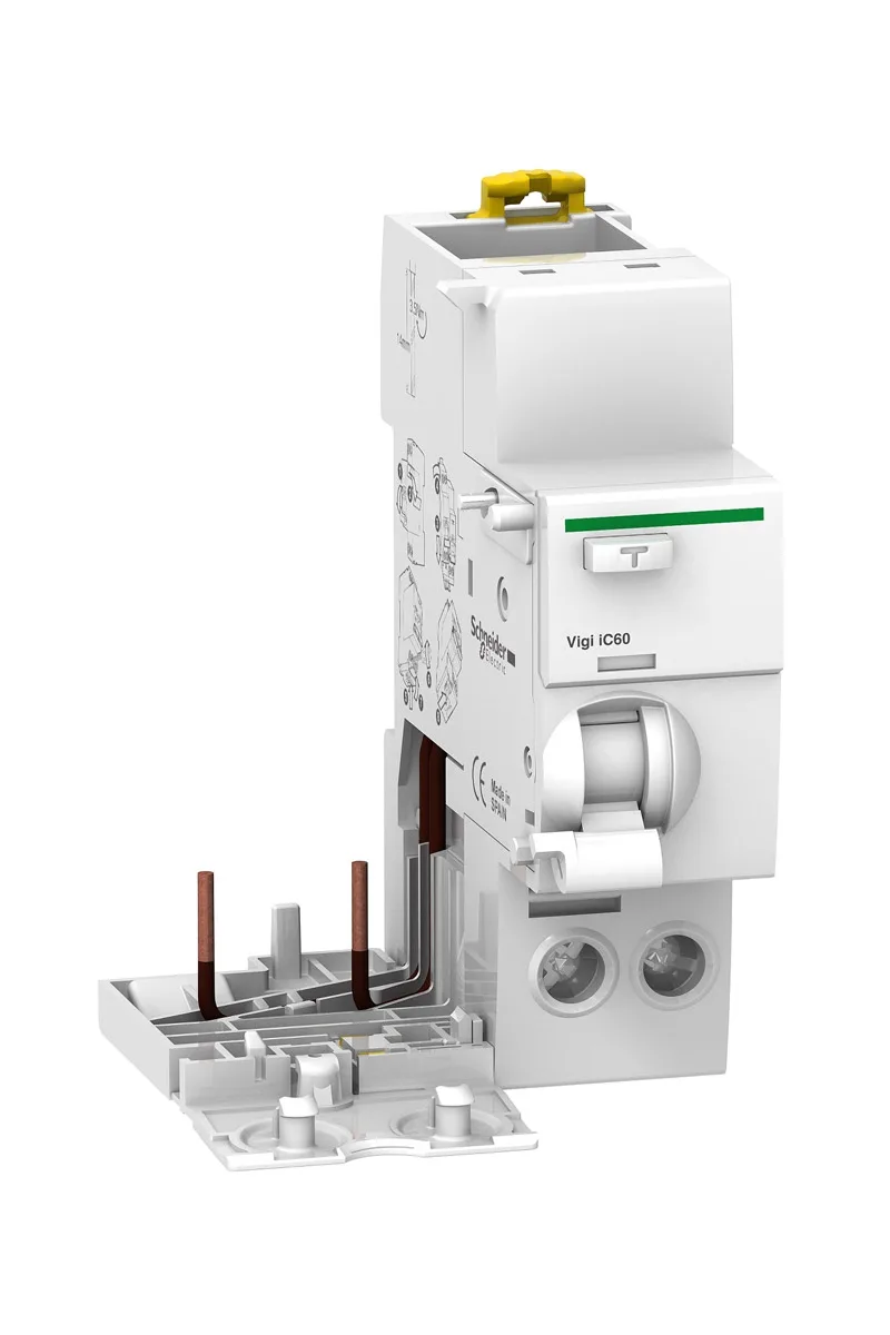 Schneider A9V44225 Vigi Ic60 2P 300mA AC 25A Sigorta için Ek Kaçak Akım Modülü