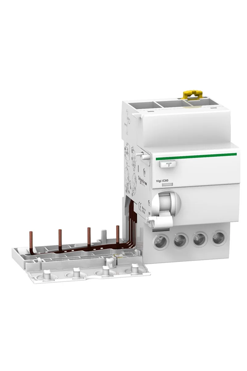 Schneider A9V44425 Vigi Ic60 4P 300mA AC 25A Sigorta için Ek Kaçak Akım Modülü