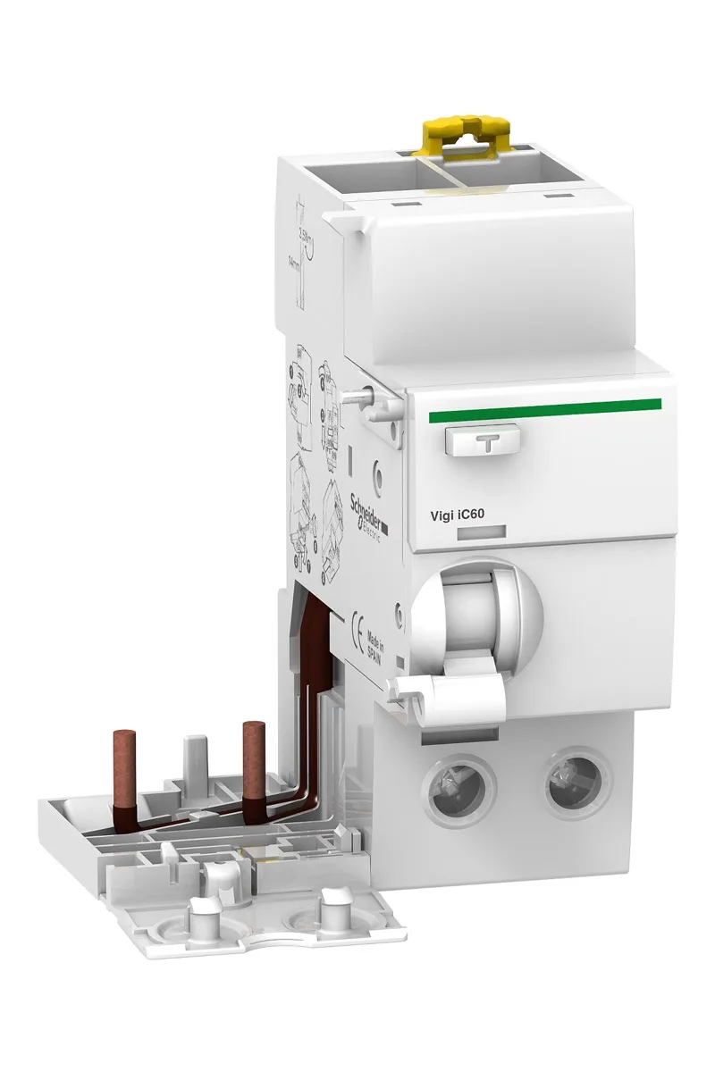 Schneider A9V54263 Vigi Ic60 2P 300mA A 63A Sigorta için Ek Kaçak Akım Modülü