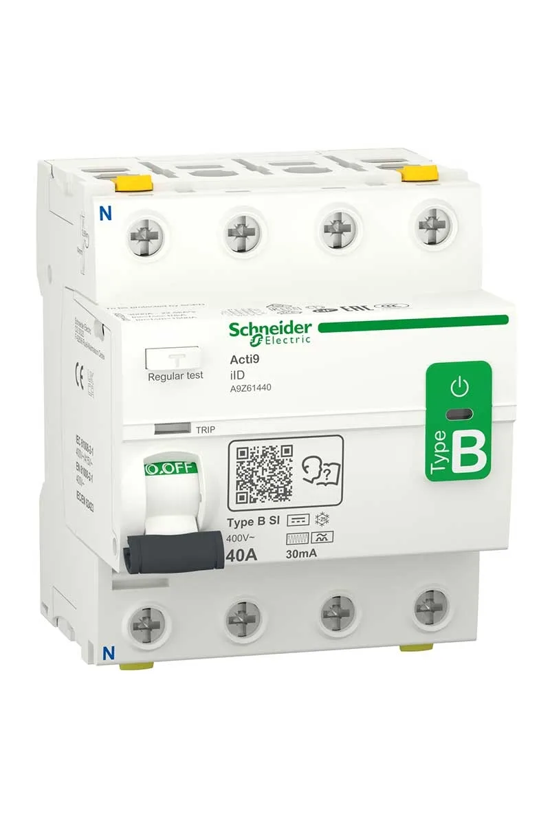 Schneider A9Z61440 ACTI9 4P 40A 30Ma Kaçak Akım Rölesi