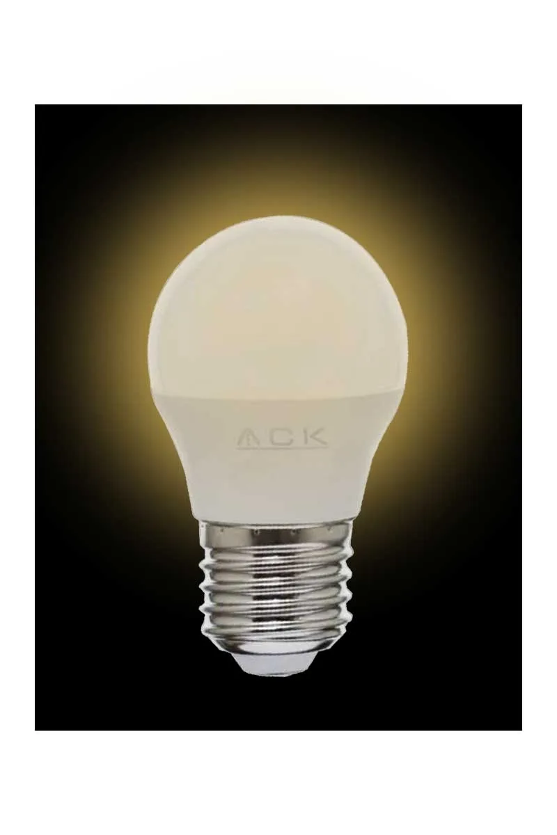 ACK AA11-00520 5W E27 3000K Günışığı Top Led Ampul görsel 3