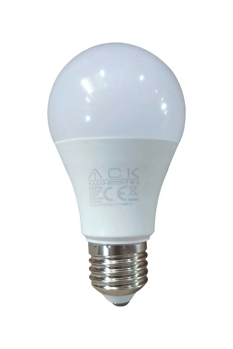 ACK AA13-00923 9W E27 6500K Beyaz Led A60 Ampul görsel 4