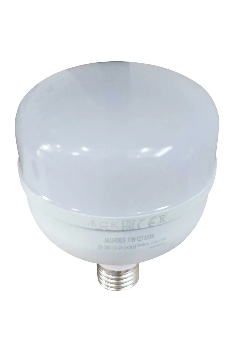 ACK AA13-02023 20W E27 6500K Beyaz Led T80 Ampul görsel 2