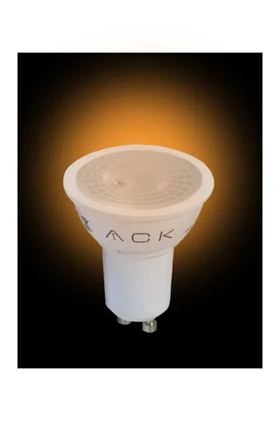 ACK 5W 220-240V Gu10 Amber Smd Reflektörlü Led Ampul AA24-01558 görsel 2