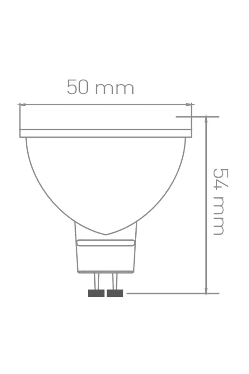 ACK AA25-01553 5W 6500K Beyaz GU10 Lensli Led Ampul görsel 3