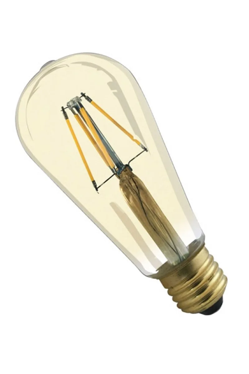 ACK AB46-00420 4W E27 2200K Sarı ST64 Led Rustik Ampul