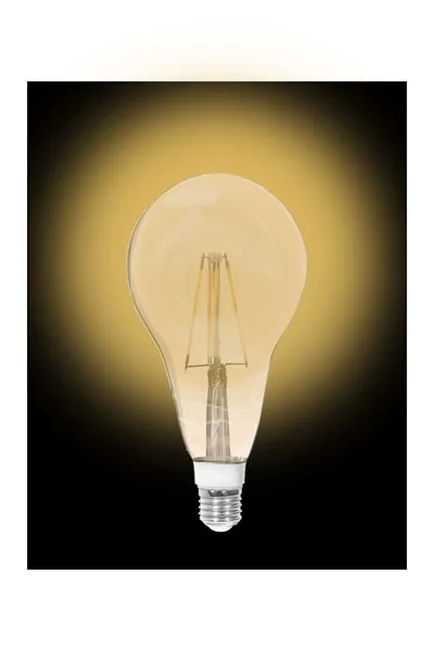 ACK AB60-00620 6W 2200K E27 A165 Led Rustik Ampul görsel 2