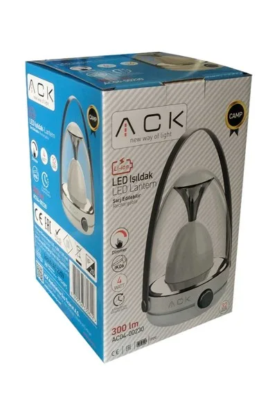 ACK Smd Led Kamp Lambası 32X0,5W Dimli Ac Şarj Kablolu AC04-00230 görsel 4