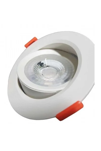 ACK AD01-00500 3000K Günışığı 5W Beyaz Kasa Cob Mobil Led Spot Lamba görsel 4
