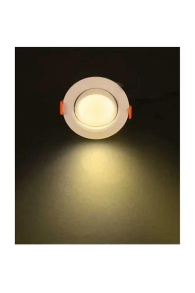 ACK AD01-00500 3000K Günışığı 5W Beyaz Kasa Cob Mobil Led Spot Lamba görsel 5
