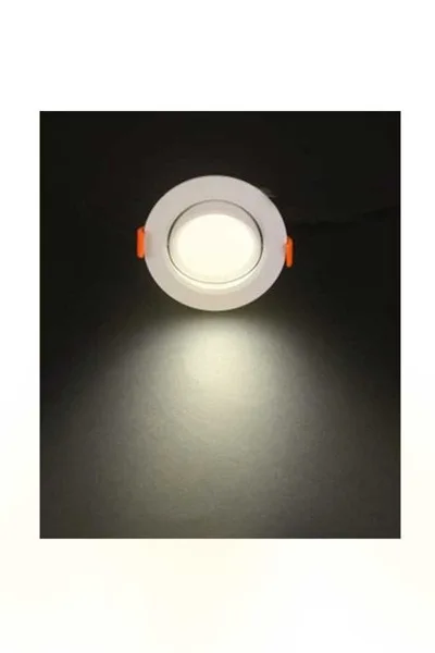 ACK 5W Beyaz 4000K Sıva Altı Yuvarlak Led Downlıght AD01-00510 görsel 5