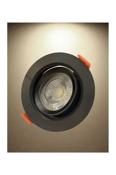 ACK 5W Sıyah 4000K Sıva Altı Yuvarlak Led Downlıght AD01-00511 görsel 2
