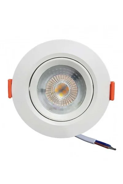 ACK AD01-00530 6500K Beyaz 5W Beyaz Kasa Cob Led Spot Lamba görsel 3