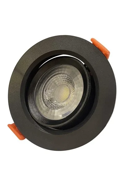 ACK 5W Sıyah 6500K Sıva Altı Yuvarlak Led Downlıght AD01-00531