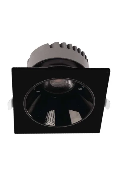 ACK 10W Sıva Altı Kare Downlıght Siyah 6500K AD10-01531