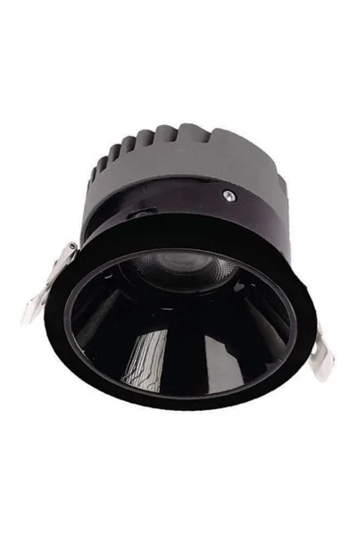 ACK 25W Sıva Altı Yuvarlak Downlıght Siyah 4000K AD10-03111