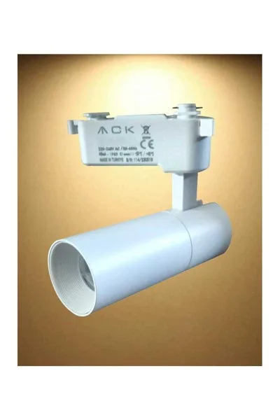 ACK Led Ray Armatür 10W Beyaz Kasa 3000K AD30-01000 görsel 2