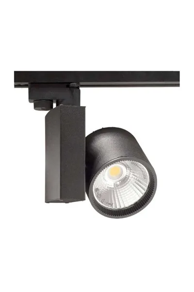 ACK 30W Sıyah 6500K Cob Led Monofaze Ray Armatürü AD30-04031