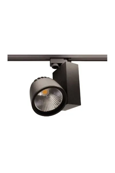 ACK 40W Sıyah 3000K Cob Led Monofaze Ray Armatürü AD30-14701