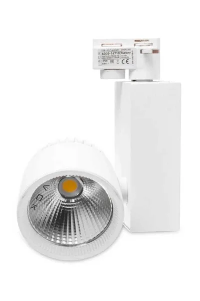 ACK 40W Beyaz 4000K Cob Led Monofaze Ray Armatürü AD30-14710 görsel 2