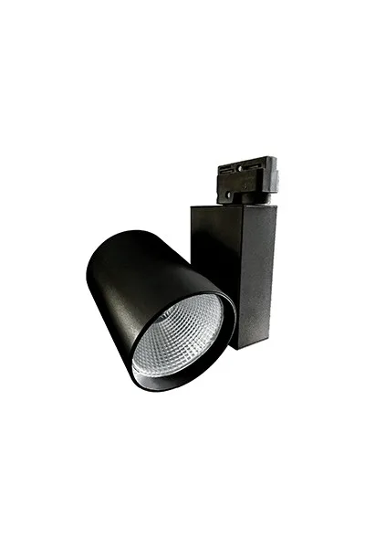 Ack 40W Siyah 4000K Cob Led Monofaze Ray Armatürü