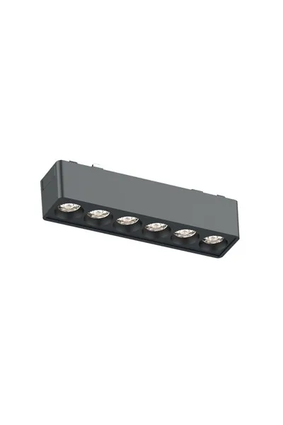 ACK 6W Slim Magnet Ray Armatürü Lensli 12,2Cm 3000K Ip20 Dip Switch Smart Driver Dimli