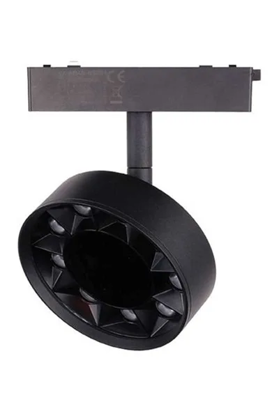 ACK 9W Slım Magnet Ray Armatürü Lensli Yuvarlak  9,5Cm 3000K Ip20 AD45-07201