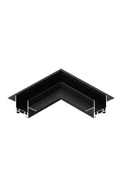 ACK Slım Magnet Ray 90° Yatay Bağlantı Aparatı Sıvaaltı AD45-95100