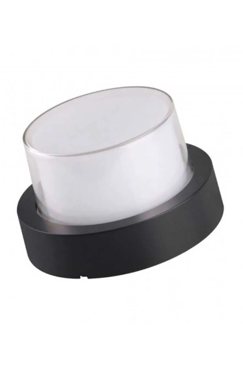 ACK AG39-00101 12W 3000K Günışığı Carina Yuvarlak Led Bahçe Duvar ve Tavan Armatürü