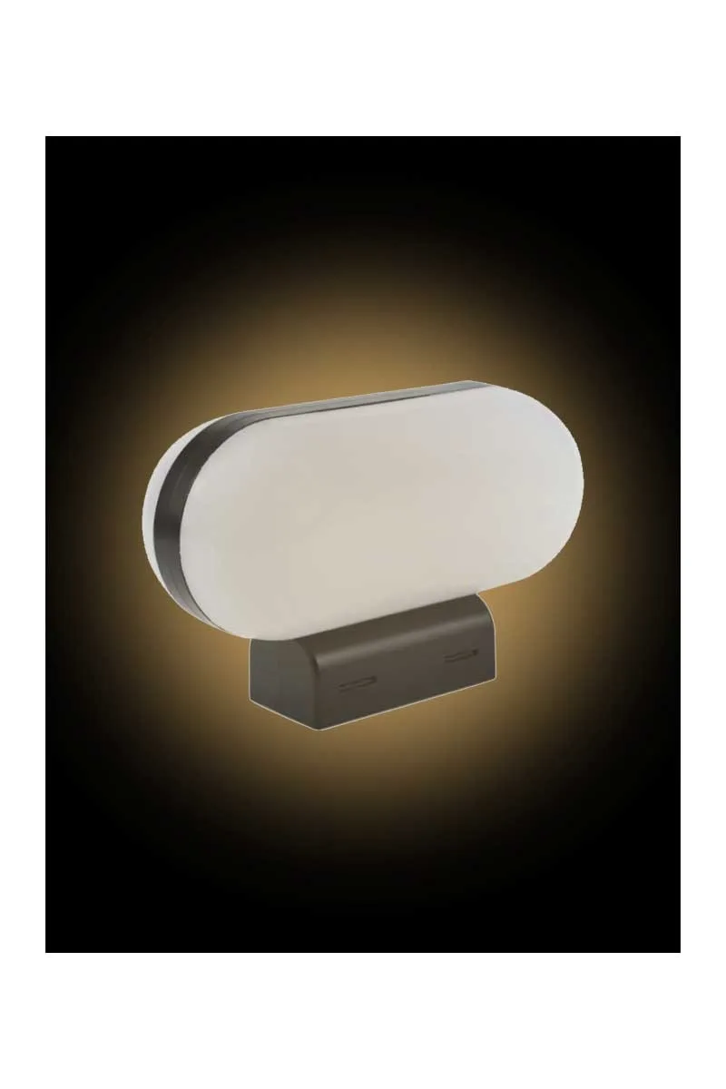 ACK AG40-01602 10W 3000K Günışığı Led Bahçe Duvar Armatürü görsel 3