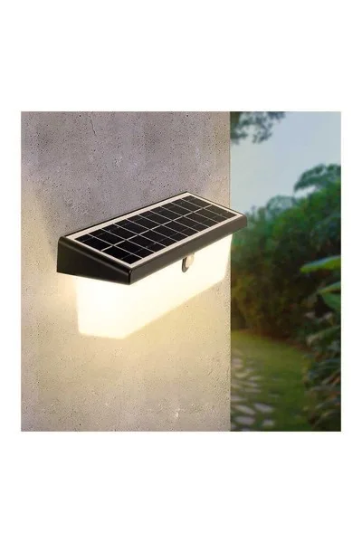 ACK Solar Led Duvar Apliği Dimli  Siyah Ip54 211Mmx112Mmx120Mm AG60-03851 görsel 5
