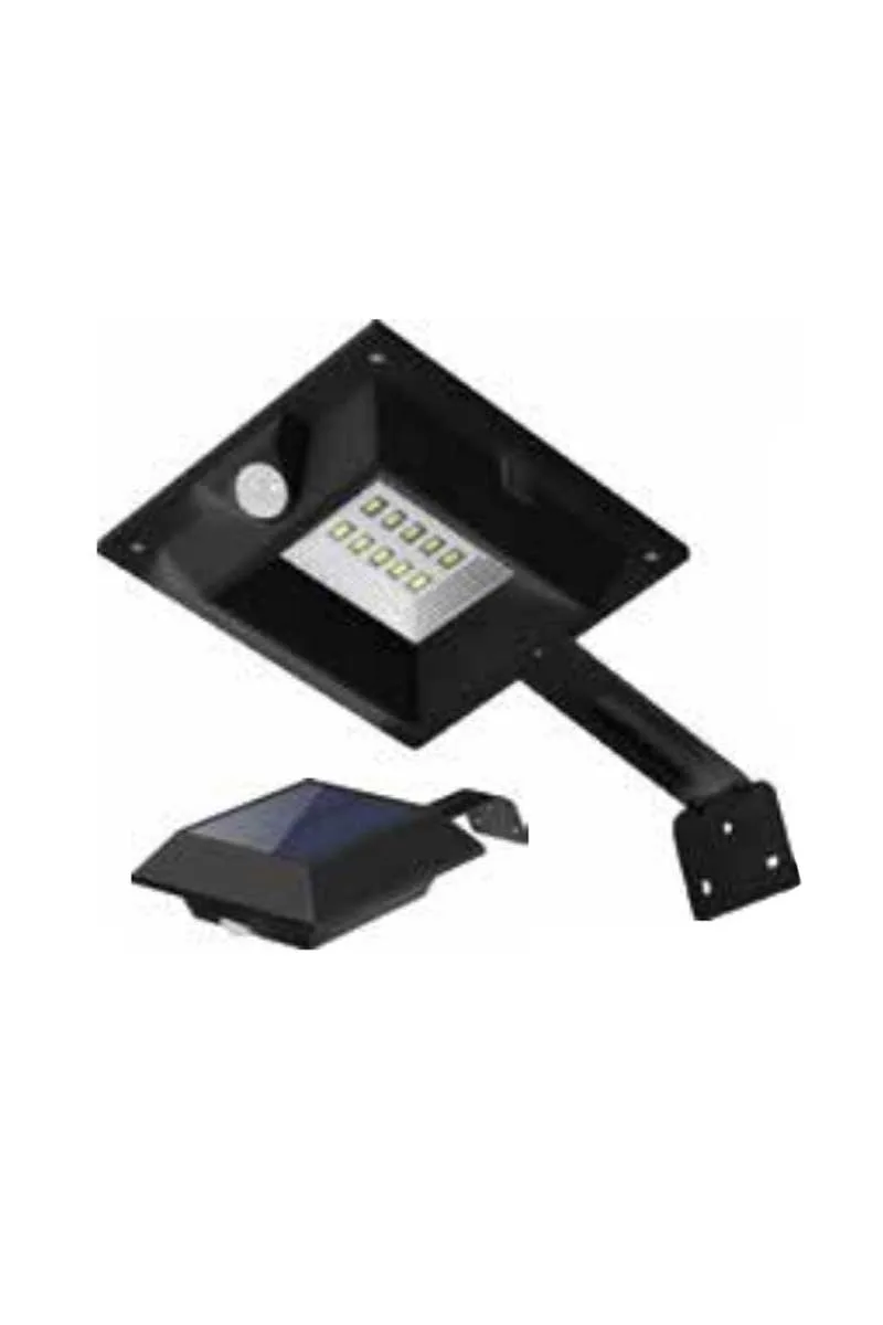ACK AG60-04801 3000K Günışığı Sensörlü Solar Led Bahçe Armatürü görsel 3