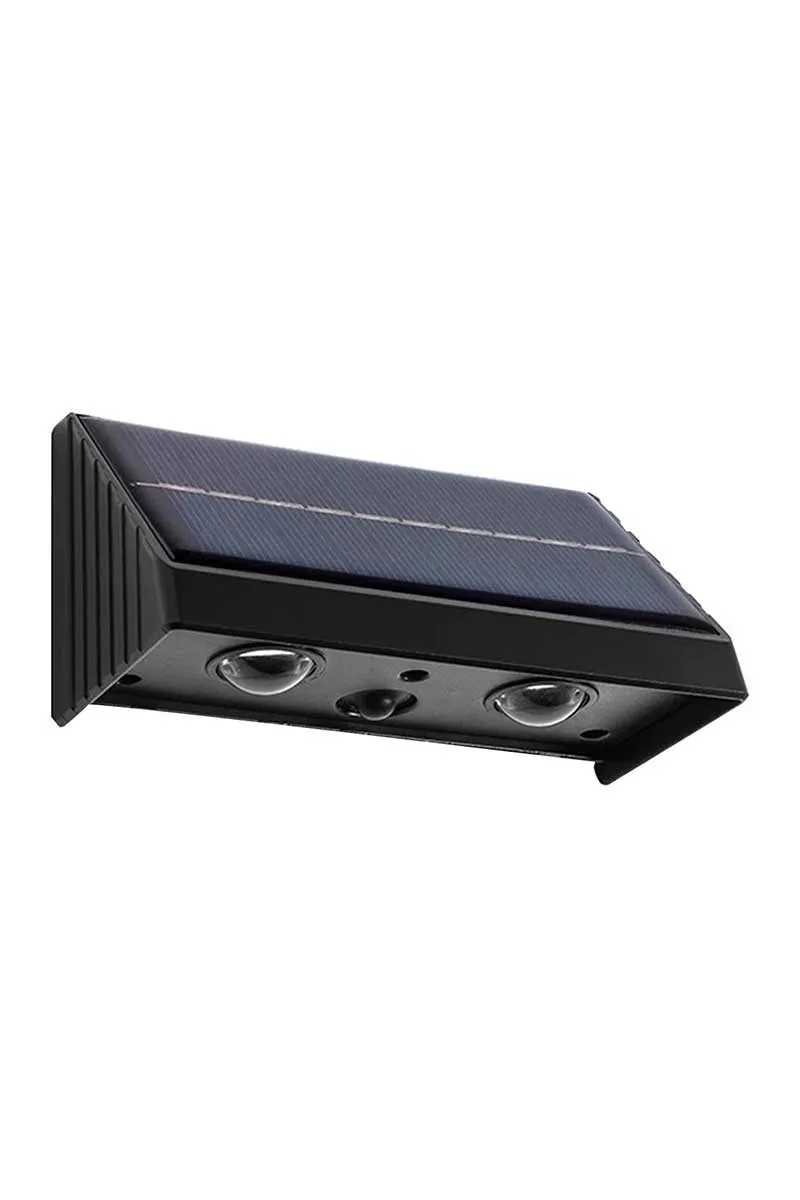 Ack Ag60-05801 114x60x54mm 3000k Tek Yonlu Sıyah Govde Solar Led Bahce Armaturu