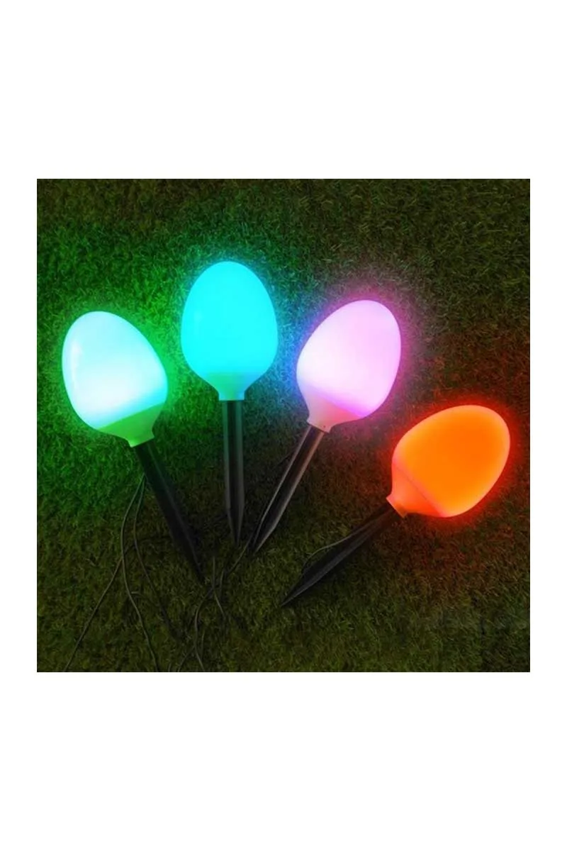 ACK AG60-05891 RGB Solar Led Kazıklı Bahçe Armatürü görsel 4