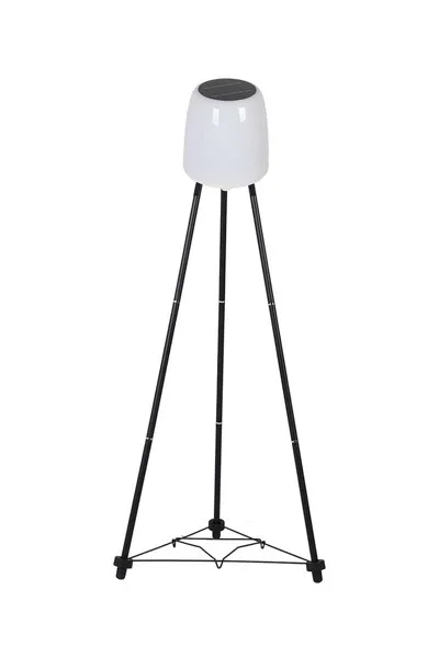 ACK Solar Led Ayaklı Aplik Siyah Ip54 457Mmx457Mmx107Mm AG60-06851 görsel 2