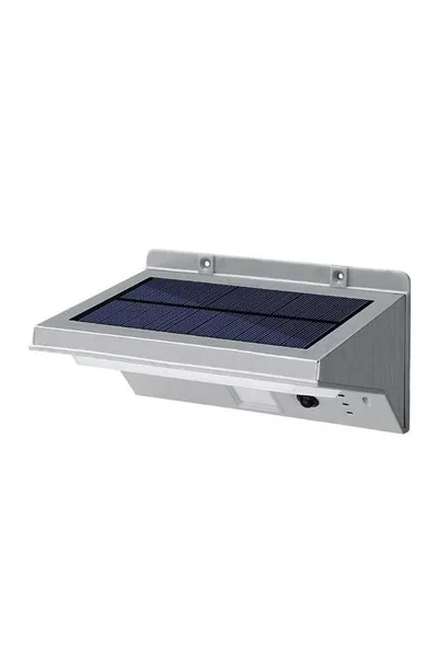 ACK Solar Duvar Apliği Hareket Sensörlü  Dimli  Ip54 Beyaz 164Mmx109Mmx84Mm AG60-07851