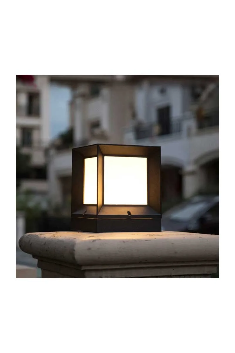 ACK AG60-08801 3000K Günışığı Solar Led Bahçe Armatürü görsel 3