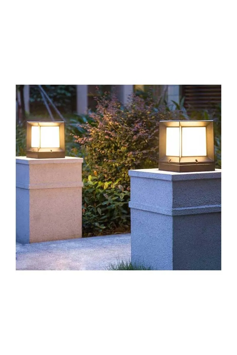 ACK AG60-08801 3000K Günışığı Solar Led Bahçe Armatürü görsel 5